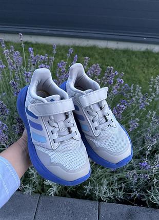 Кросівки для хлопчика adidas сіро-сині