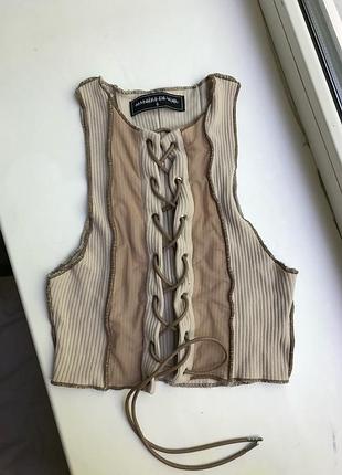 Фактурна майка топ maniere de voir