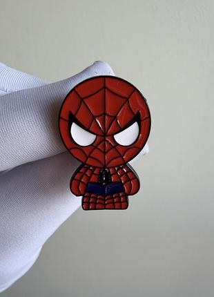 Пін значок металевий брошка  «людина-павук (spider-man) marvel чібі»