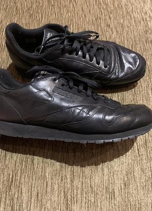 Шкіряні кросівки туфлі reebok