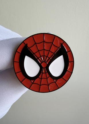 Пін значок металевий брошка «маска людина павук (spider-man) marvel»