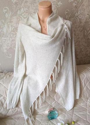 Накидка 50% кашемир +шерсть, s/m
