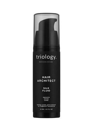 Флюїд-шовк для блиску та гладкості волосся hair architect triology