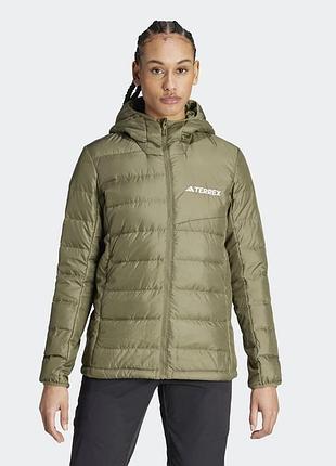 Куртка пуховик пух перо оригінал adidas terrex