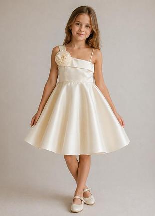 Атласна сукня shein