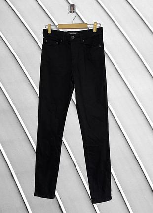 Чоловічі чорні джинси lyle & scott w30 l34 s m оригінал лайл скот завужені стрейчеві джинси slim fit люкс 44 46
