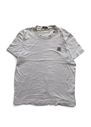 Чоловіча футболка stone island біла l