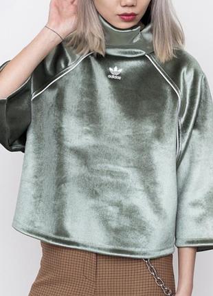 Велюровий світшот adidas originals