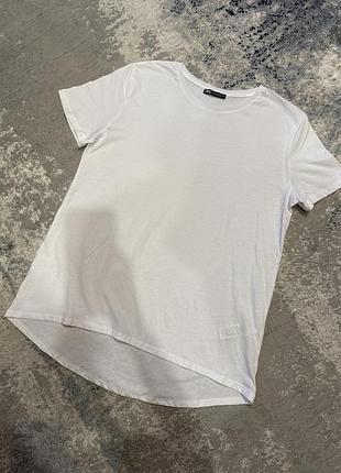 Біла футболка zara m