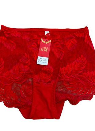 Жіночі мереживні трусики з високою посадкою l-xl