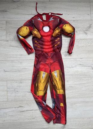 Карнавальний костюм залізна людина/ marvel/ супергерой / 122-128 см