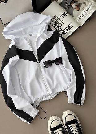 Вітрівка жіноча oversize 42-48 куртка