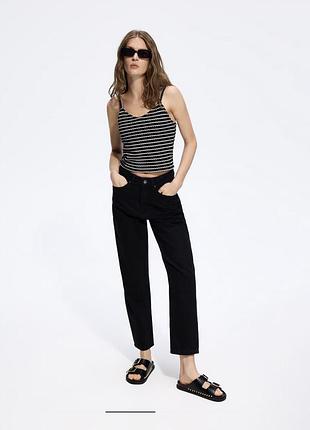 Джинси reserved mom котон 32-34 розір (xs-s)