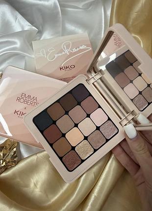 Палетка тіней emma roberts x kiko milano nonaffinity eyeshadow palette 9г