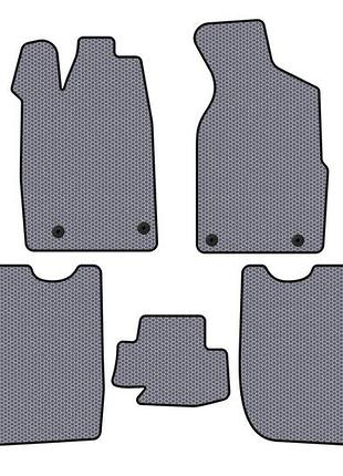 Гумові килимки carsuit (1982-1988, sedan, сірий) для ауди 100 c3 рр