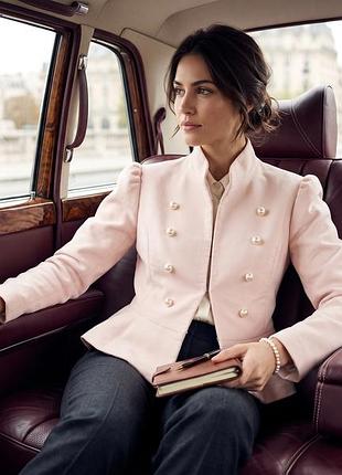 Пиджак с большими бусинами zara