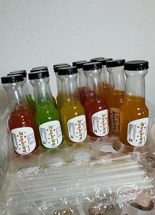 16шт/130 грн, фруктовий джем/сироп weekend (fruit jam), баночки по 40грамів, різні смаки, строки до 29.07.27р.