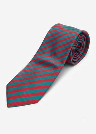 Шовковий чоловічий галстук hugo boss в смужку (оригінал).