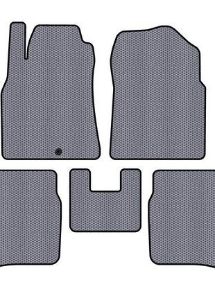 Гумові килимки carsuit (sd, сірий) для nissan primera p12 2002-2007 рр