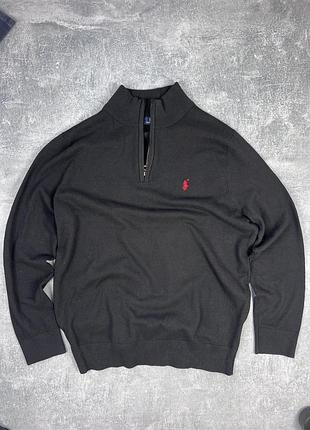 Светр з замком 1#4 polo ralph lauren розмір l