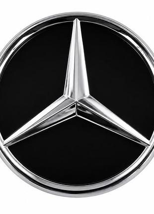 Передняя эмблема под стеклом (для рестайлинга) для mercedes g сlass w463 2018-2024 гг
