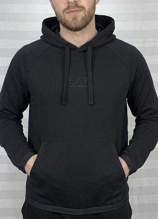 Оригинальное худи ea7 emporio armani, размер м (48)