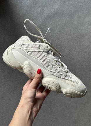 Нові кросівки adidas yeezy boost 500 натуральна замша, топ якість! останній розмір 38-24 см