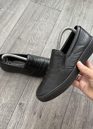 Чоловічі шкіряні сліпони michael kors