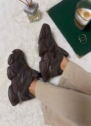 👕new balance 9060 chocolate