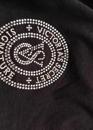 Лонгслив чорний кофтинка victoria's secret s-l