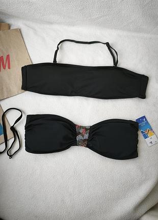 Ліф верх від купальника бандо без лямок primark р. l-xl