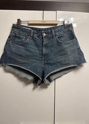 Джисові шорти від zara