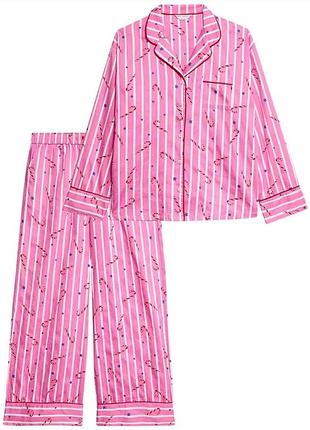 Стильная пижама рубашка и брюки marks &amp; spencer р. 18