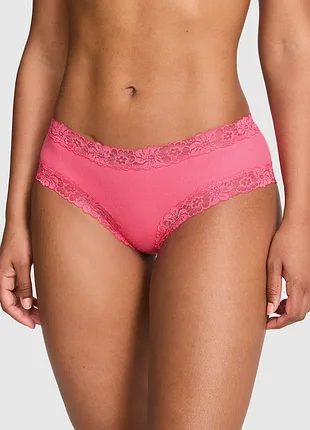 Бавовняні трусики у рубчик victoria’s secret оригінал труси вікторія сікрет у рубчик