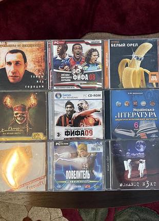 Dvd диски (игровые и музыкальные)