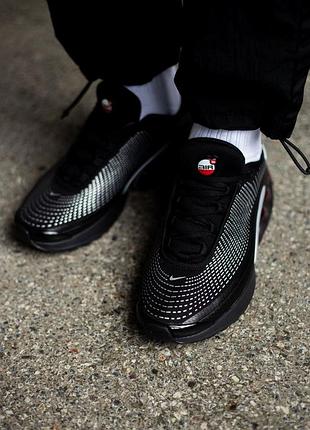 👟nike air max dn black/white/red 7