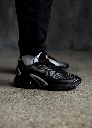 👟nike air max dn black/white/red 4