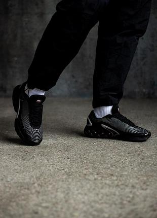 👟nike air max dn black/white/red 8