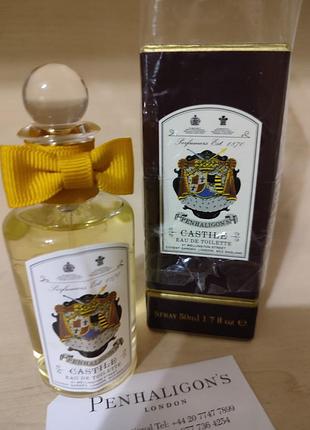 Penhaligon`s castile edt vintage 50ml