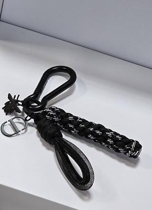 Оригінал брелок dior key ring з карабіном