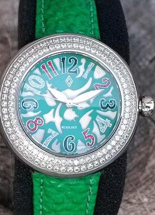 Годинник часы headlock swiss made quartz diamond
