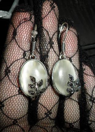 Серьги кошачий глаз, веточка, измельчение, индия, подарок