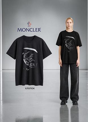 Moncler бавовняна футболка (унісекс)