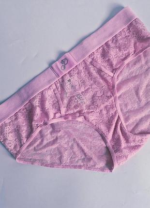 Трусики victoria's secret pink білизна victoria's secret pink ажурні трусики victoria's secret