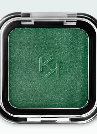 Стойкие тени для век kiko milano smart colour eyeshadow - 27 verde pino metallico (000293-27)