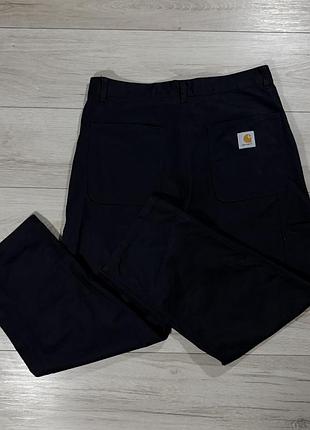 Черные мужские брюки кархарт carhartt wip ruck single knee pant, l, оригинал