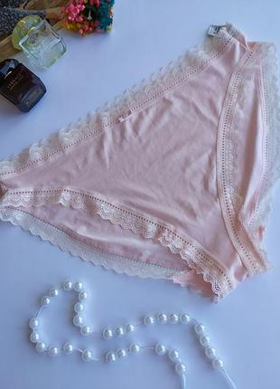 Нові пудрові трусики m&s, uk 16, eur 44
