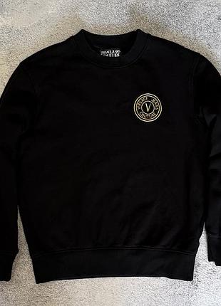 Versace jeans couture світшот чоловічий чорний оригінал люкс