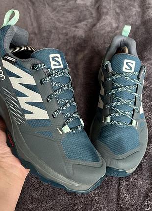 Жіночі трекінгові кросівки salomon energy gel. waterproof. p. 39. ідеал!!!