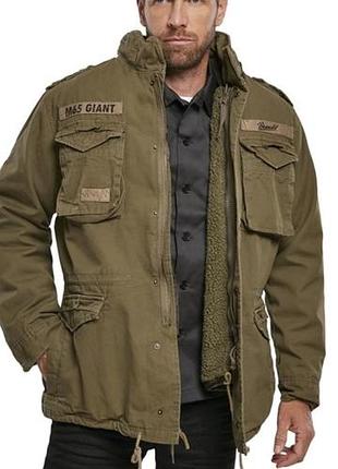 Мужская куртка демисозонная милитари brandit m 65 giant. xxl, 54-56